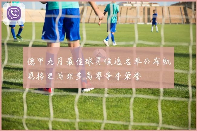 德甲九月最佳球员候选名单公布凯恩格里马尔多乌尊争夺荣誉